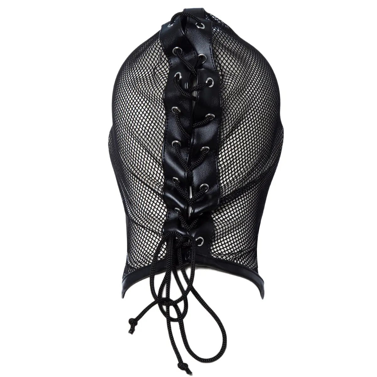 Mystim Open Mouth Head Mask | Lacing Adjustable | Unisex Mesh https://www.mysexshop.co.za/
