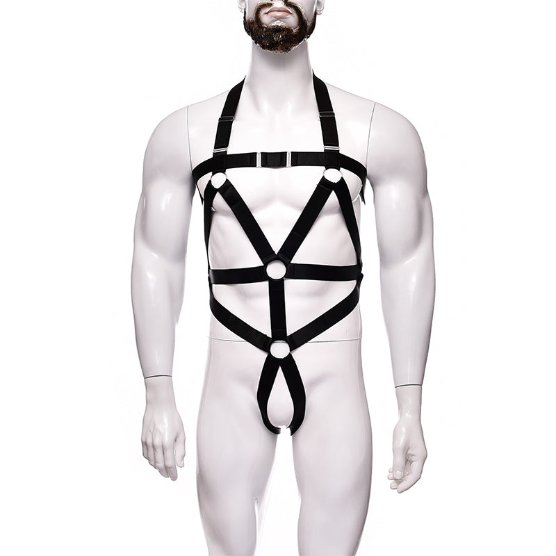 Kink Body strap Male Harness | Fetish | Adjustable | One Size