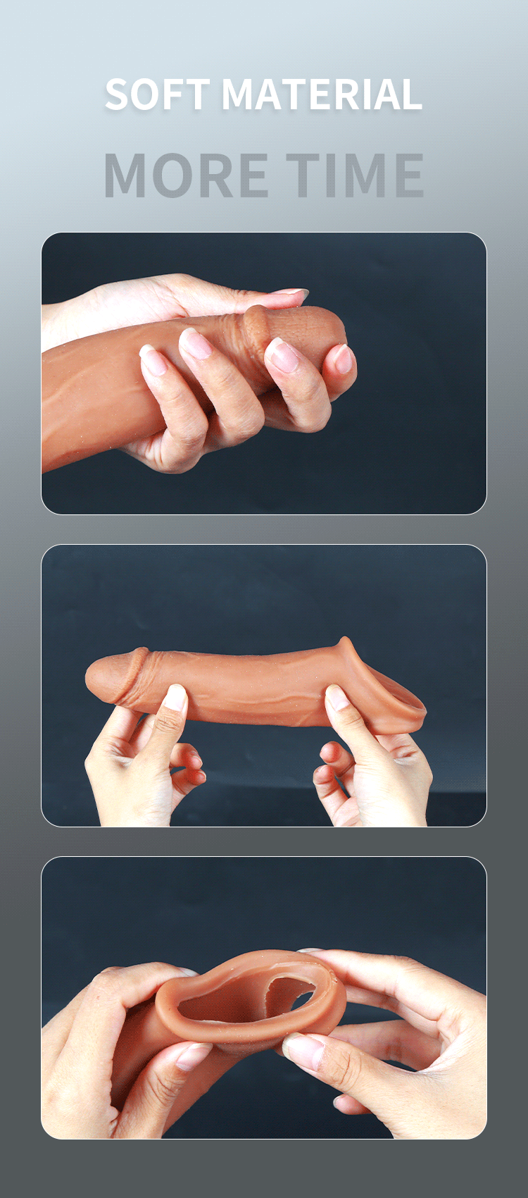 OhhBoy Penis Sleeve & Ball Grip Vibrator | Remote Control | USB Nasstoys