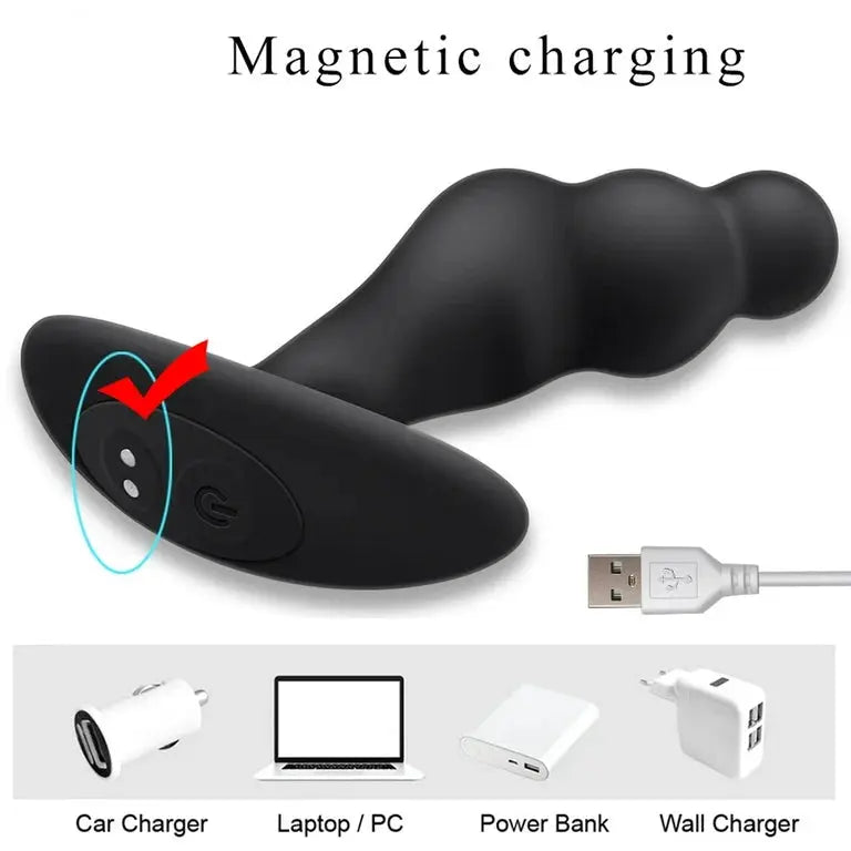 OhhBoy Waterproof  Vibrating Prostate Massager | Soft Silicone |Remote Controlled https://www.mysexshop.co.za/