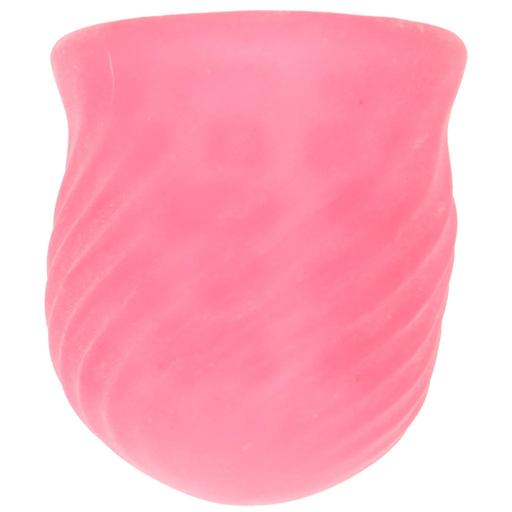 CalExotics Pop Sock Tickler Mini Stroker | Pink | Soft | Tight | Stretchy