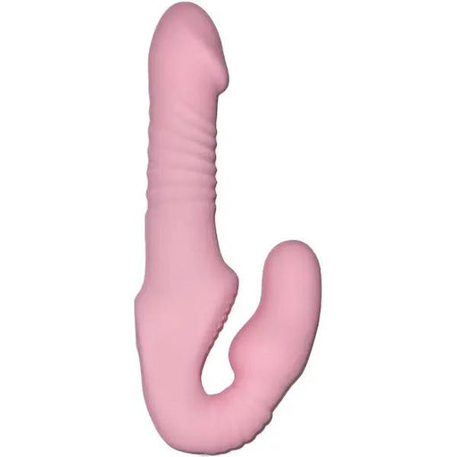 Pale Pink Strapless | Telescopic G-Spot | Vibrator | USB