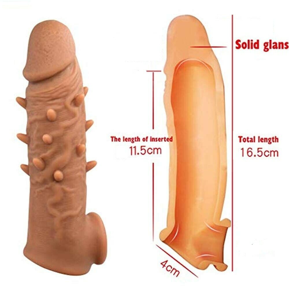 Penis Sleeve Flesh Skin | Extender | Stretchy | Realistic Penis Enlarg…