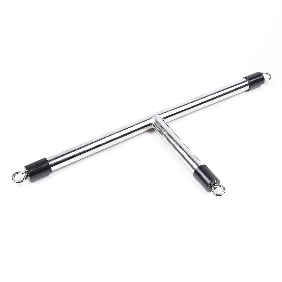 Posture T-Spreader Bar | Restraints | Silver | Fetish Fetish Fantasy