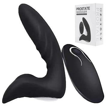 Prostate Massager | Vibrating Silicone Anal Massager | 12 Modes Come Closer