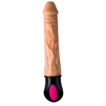 Lifelike 8" Hot Cock Vibrator  | Fully Bendable | Heating | USB