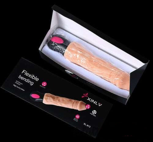 Lifelike 8" Hot Cock Vibrator  | Fully Bendable | Heating | USB