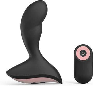 Rechargeable Silicone Prostate Massager | Remote Control | Ergonomic Come Closer