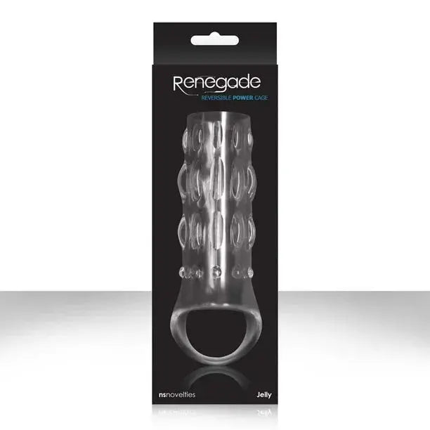 Renegade Reversible Power Cage | Ribbed | Clear Renegade