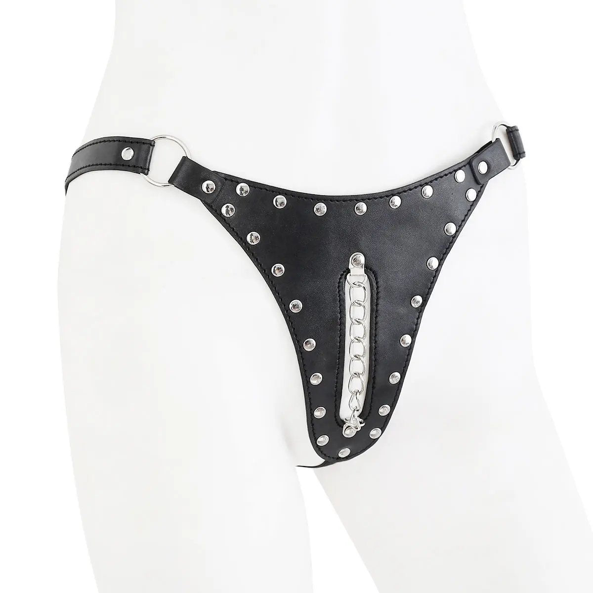 Rimba Erotic Leather Harness Chastity Pants For Women | Adjustable https://www.mysexshop.co.za/