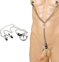Rimba Triple Cock Ring With Nipple Clamps & Chain | BDSM https://www.mysexshop.co.za/