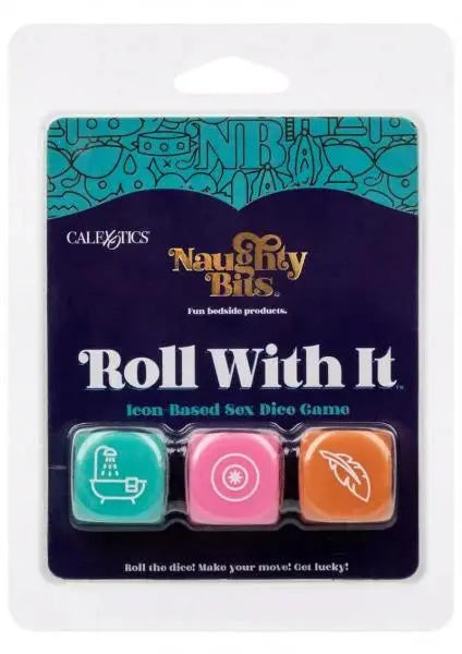 Roll With It Dice | Calexotics | Naught Bits | Icon Based Sex Dice Game Other