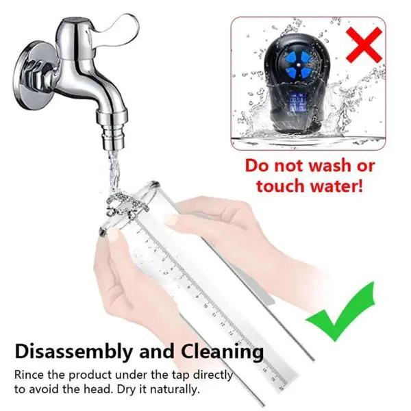 Root Bath 8" | Advanced Enlargement Water Pump | Electric |  6 Modes | Nasstoys