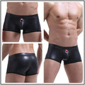Rubber Boxer | Jiang Collection | Stretch | Black shine megan