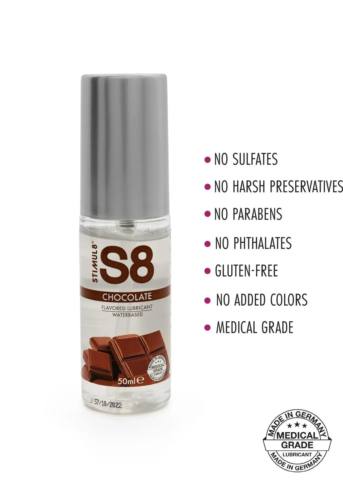 S8 Chocolate Flavoured Lubricant