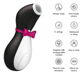 Satisfyer Penguin Vibrator | Contact-free clitoral vibrator | 11 modes | USB Satisfyer