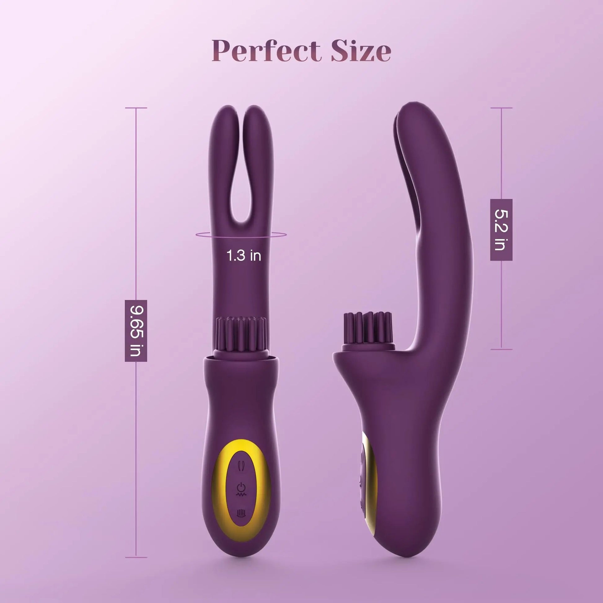 Seven Heaven 2 Finger Brush Vibrator | Clitoral | G-Spot | Waterproof | USB https://www.mysexshop.co.za/