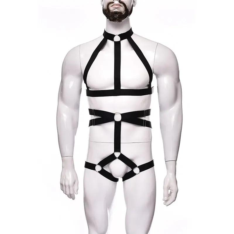 Sexy Male Body Harness Strap | Adjustable | Open Crotch https://www.mysexshop.co.za/