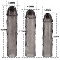 Silicone Penis Extender | Multi Pack | Smoke Crystal | Sleeve | Climax…