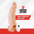 SilkDrive Remote-Control Enhancement Ball Strap Sleeve | 10 Vibrating Rhythms Come Closer