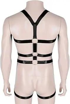 Spandax Exotic Body Strap Harness | Open Crotch Garter | Adjustable https://www.mysexshop.co.za/