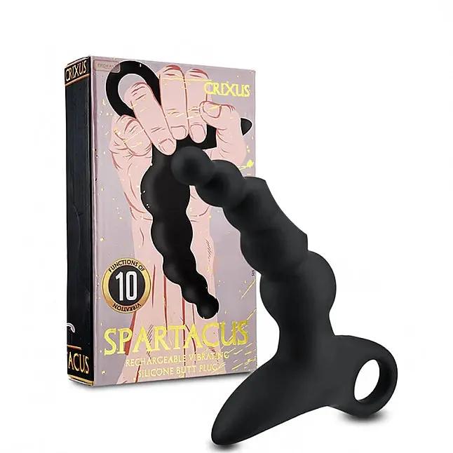 Spartacus Rechargeable Vibrating Silicone Butt Plug | USB | Water Resistant Pipedream