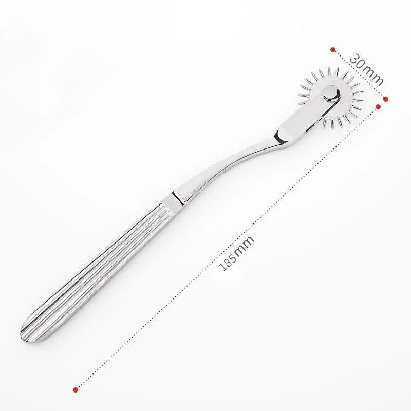 Stainless Steel Nerve Wheel | Silver | Fetish | Couples