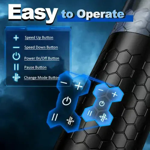 Swordsmann | Auto Masturbator | 10 Telescopic Modes | Handsfree | USB Autoblow2