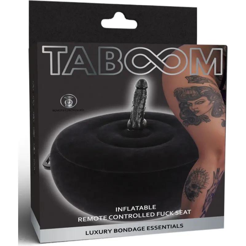 Taboom Inflatable Remote Controlled Fuck Seat | Black | Waterproof https://www.mysexshop.co.za/