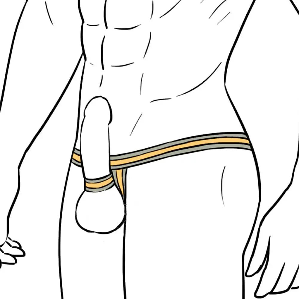 Tommy H  Sport G-String |  Mens Lingerie | Multi Color https://www.mysexshop.co.za/