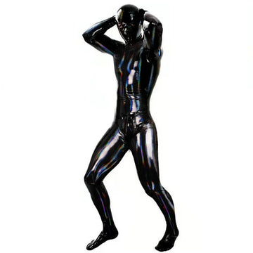 Toms Final Wet Look Catsuit Set | PVC Stretch Leather | Zipper Open & Closure Crotch https://www.mysexshop.co.za/