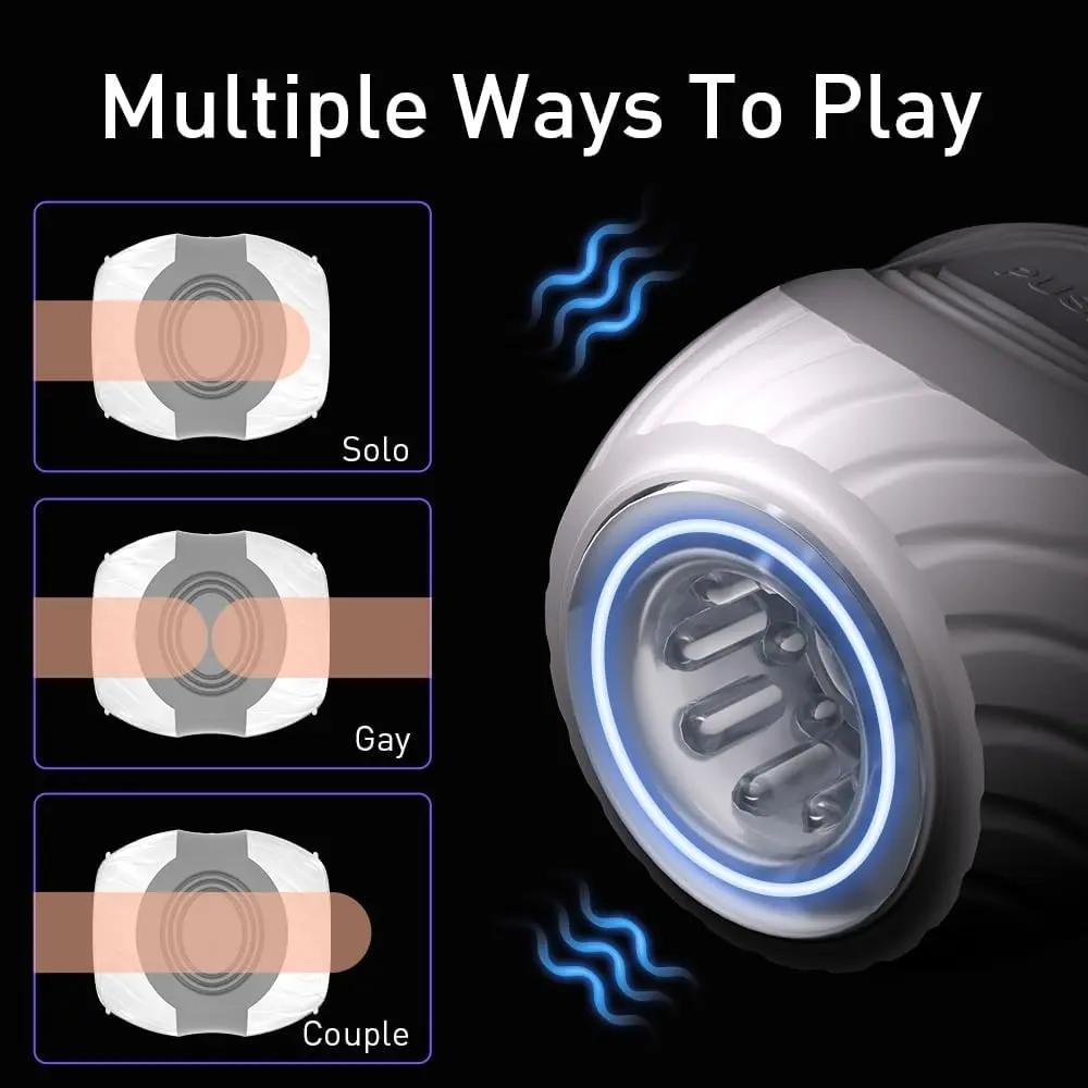 Turbine Double Sided Spinner | Masturbator | 2 Motors | 10 Vibration Modes | USB https://www.mysexshop.co.za/