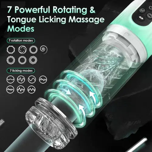 Underwater Pleasure | Sucking Rotary Masturbator | Waterproof | 7 Modes | USB Autoblow2