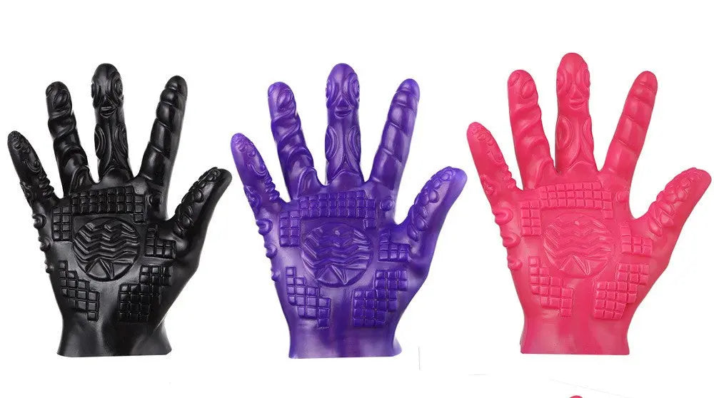 Oxballs Finger Fuck Glove Black | Buy Sex Toys Online | My Sex Shop