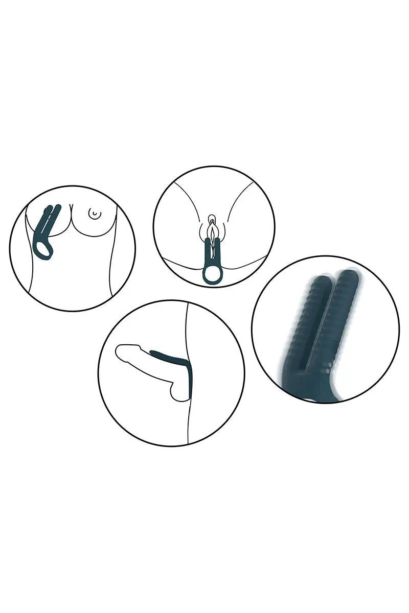 Urban Fusion | Vibrating Couple C-Ring | 7 Patterns | 3 Speeds https://www.mysexshop.co.za/