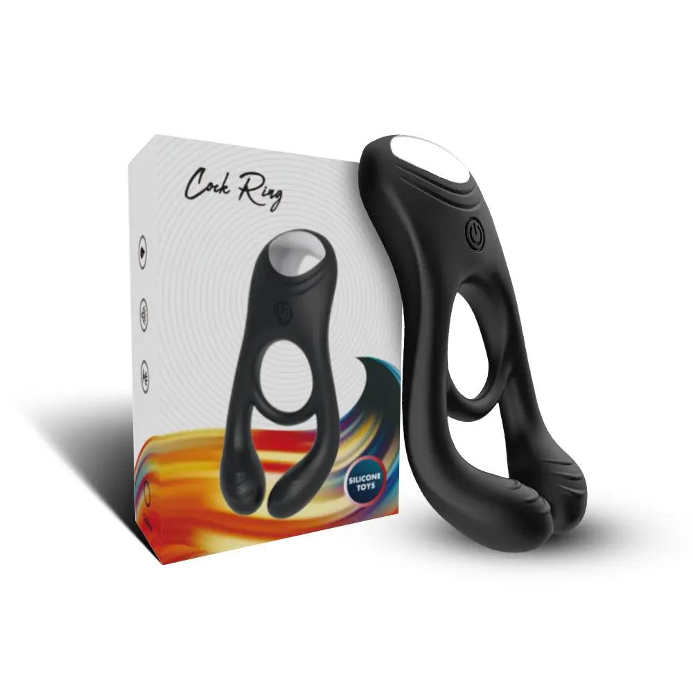 Vibrating Rabbit Cock Ring | Remote Control | Clitoral Stimulation | Couples | USB Come Closer