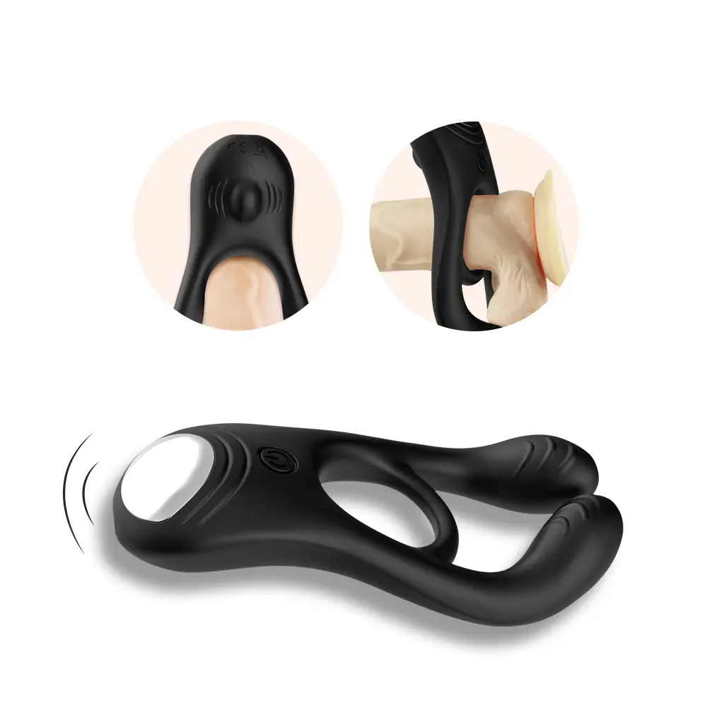 Vibrating Rabbit Cock Ring | Remote Control | Clitoral Stimulation | Couples | USB Come Closer