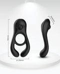 Vibrating Rabbit Cock Ring | Remote Control | Clitoral Stimulation | Couples | USB Come Closer