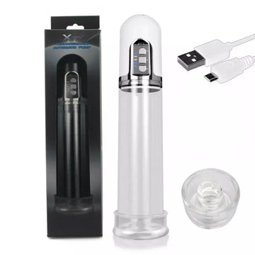 X- Men Automatic Penis Pump | Strong Suction | 3 Speeds | USB Nasstoys