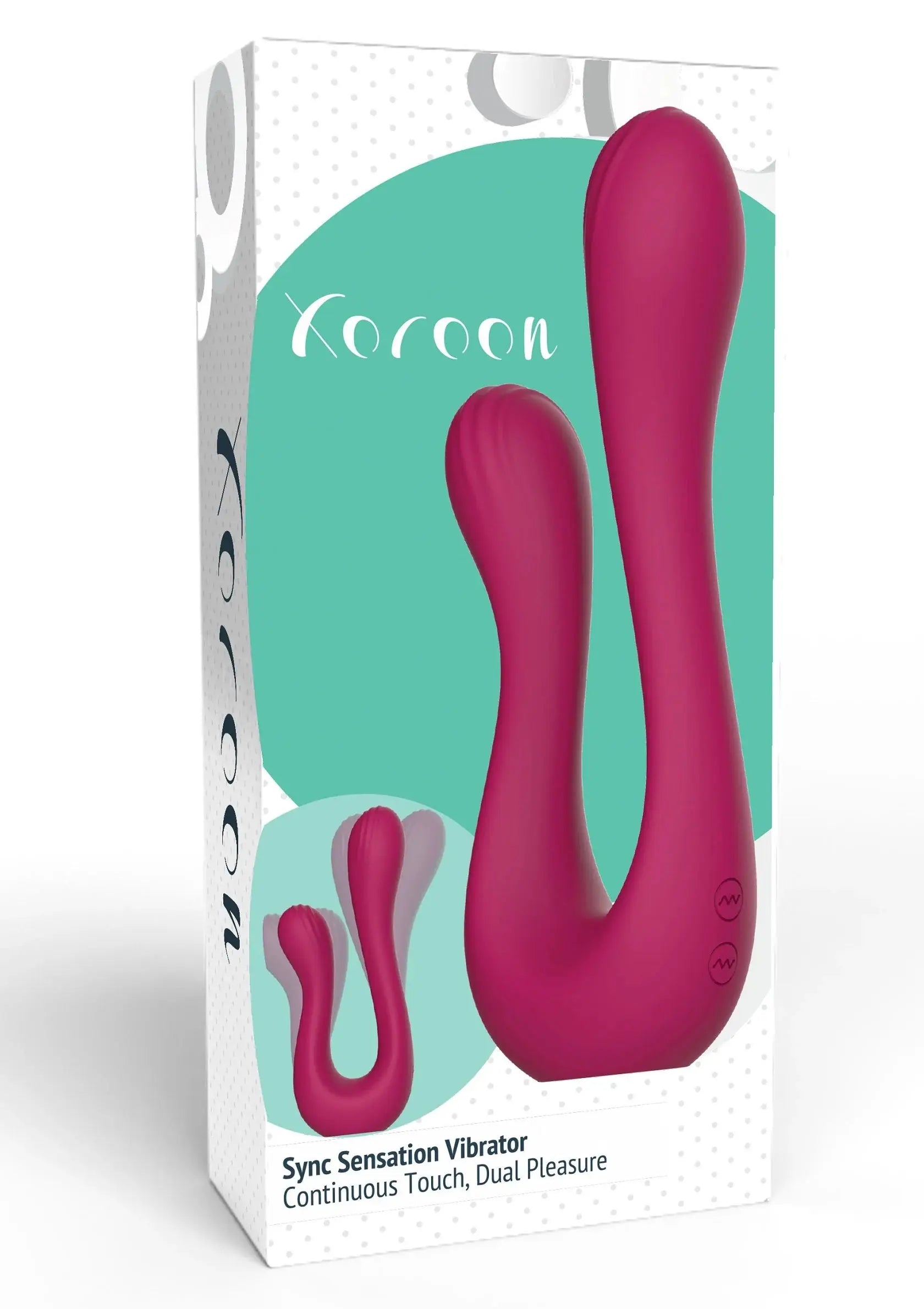 Xoroon Sync Sensation Vibrator | Dual Pleasure | 2 Motors | Waterproof https://www.mysexshop.co.za/