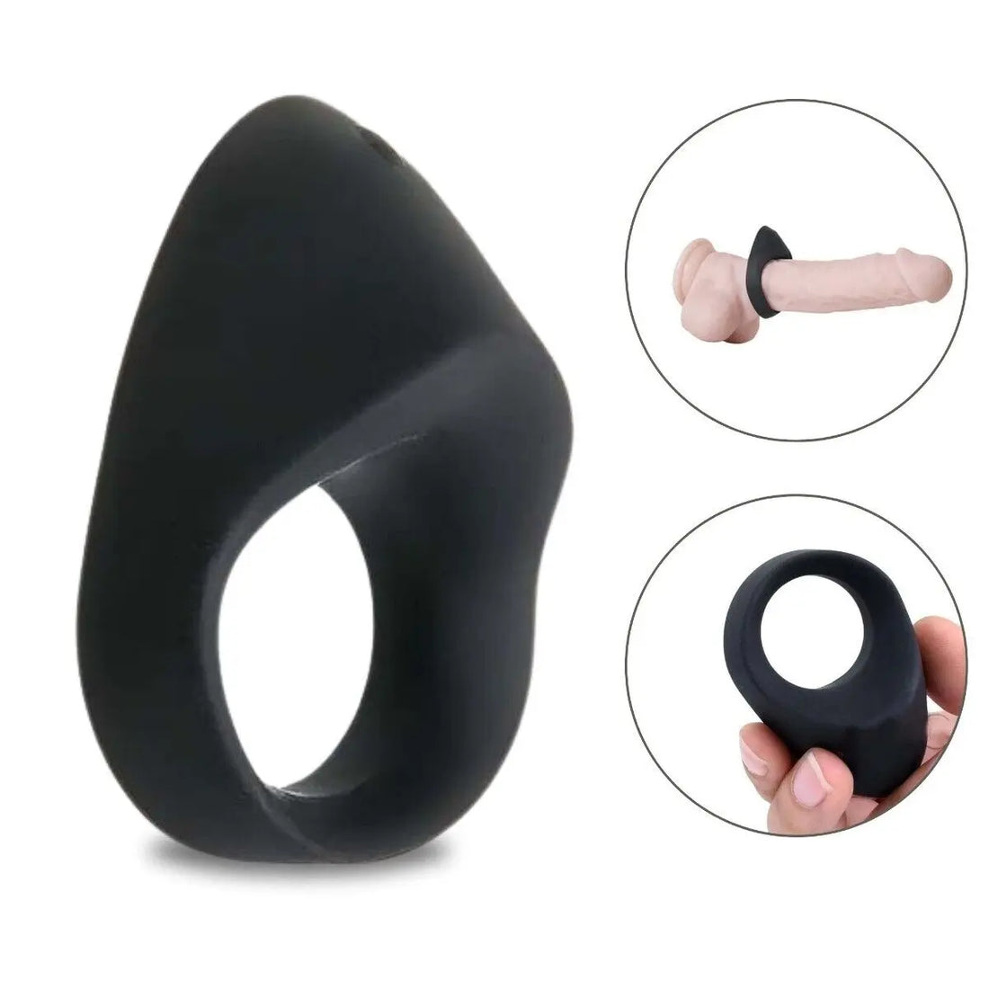 Zero Tolerance Night Rider  | Clitoral Stimulator |  USB Cock Ring | Black My Sex Shop
