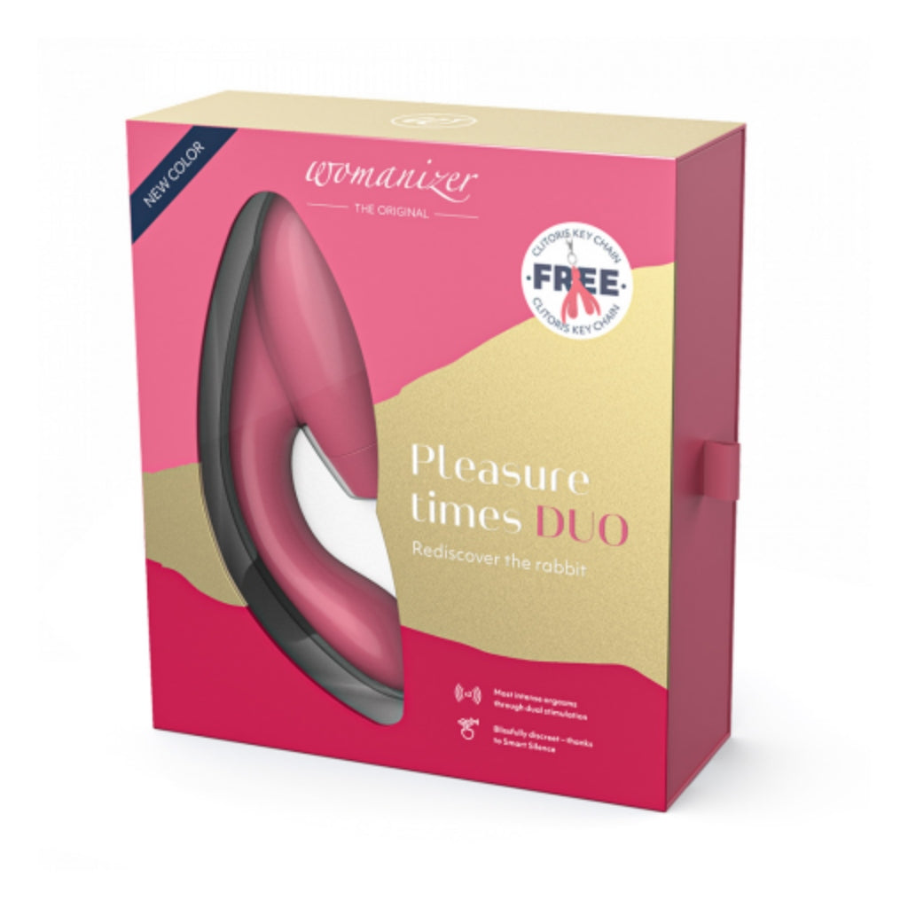 Womanizer Duo Clitoral & G-Spot Stimulator | Bordeaux