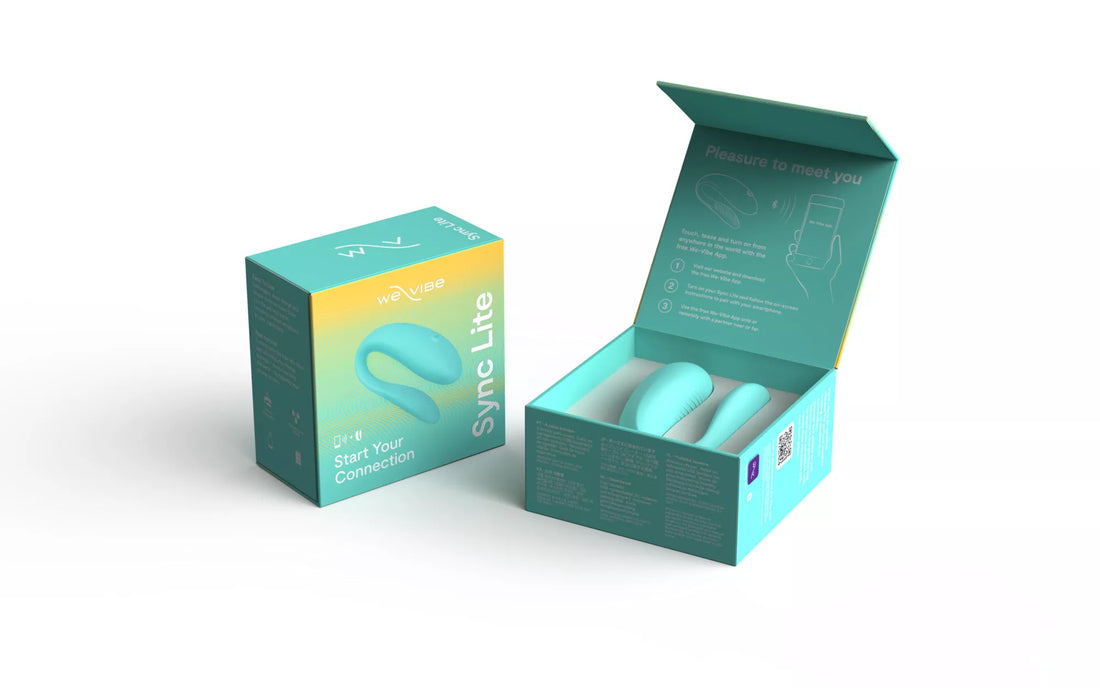 We-Vibe Sync Lite | C-Shaped Couple Vibrator | App Control | Aqua