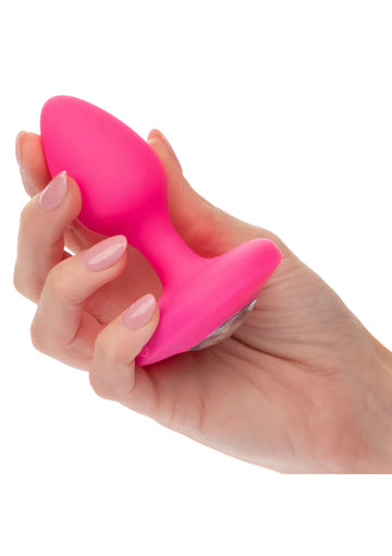 Calexotics | Cheeky Gems | Medium Rechargeable Vibrating Probe | Silicone