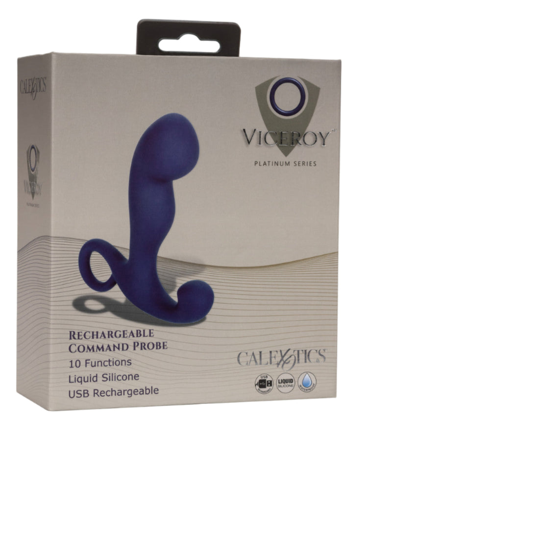 CalExotics Command Probe | Viceroy Platinum Series | Liquid Silicone | USB | Waterproof