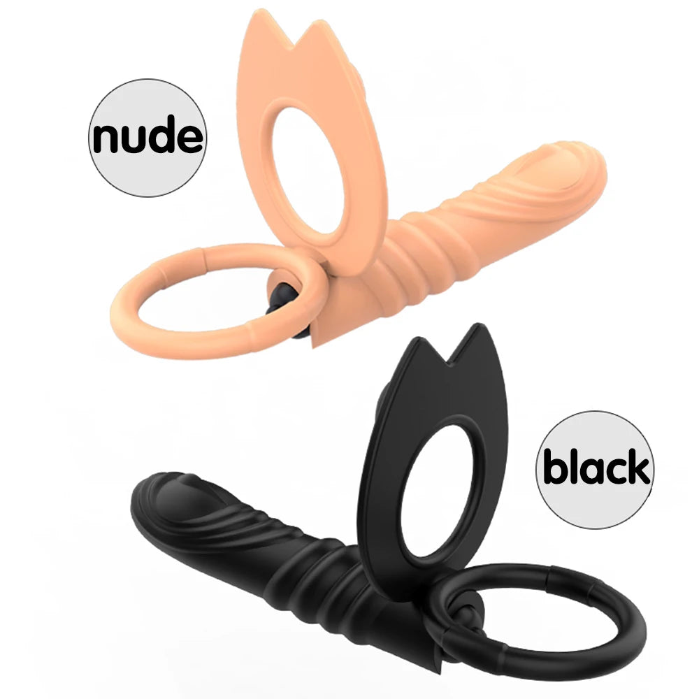 Strap On Penis | Double Penetration | For Couple | Bullet | Two Ring Binding