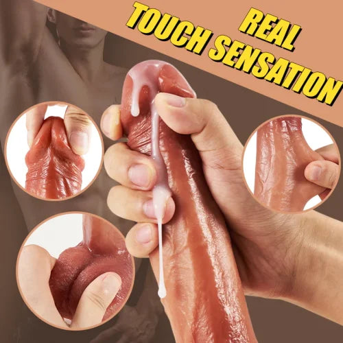 7” Slim Fit Thrusting Realistic Vibrator & Heating Dildo | Remote Control
