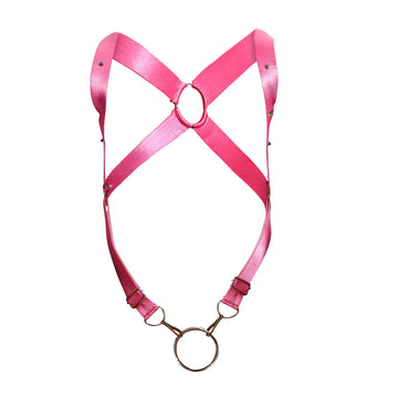 MOB Crossback Harness Style | Dgneon | OS | Fetish | Pink