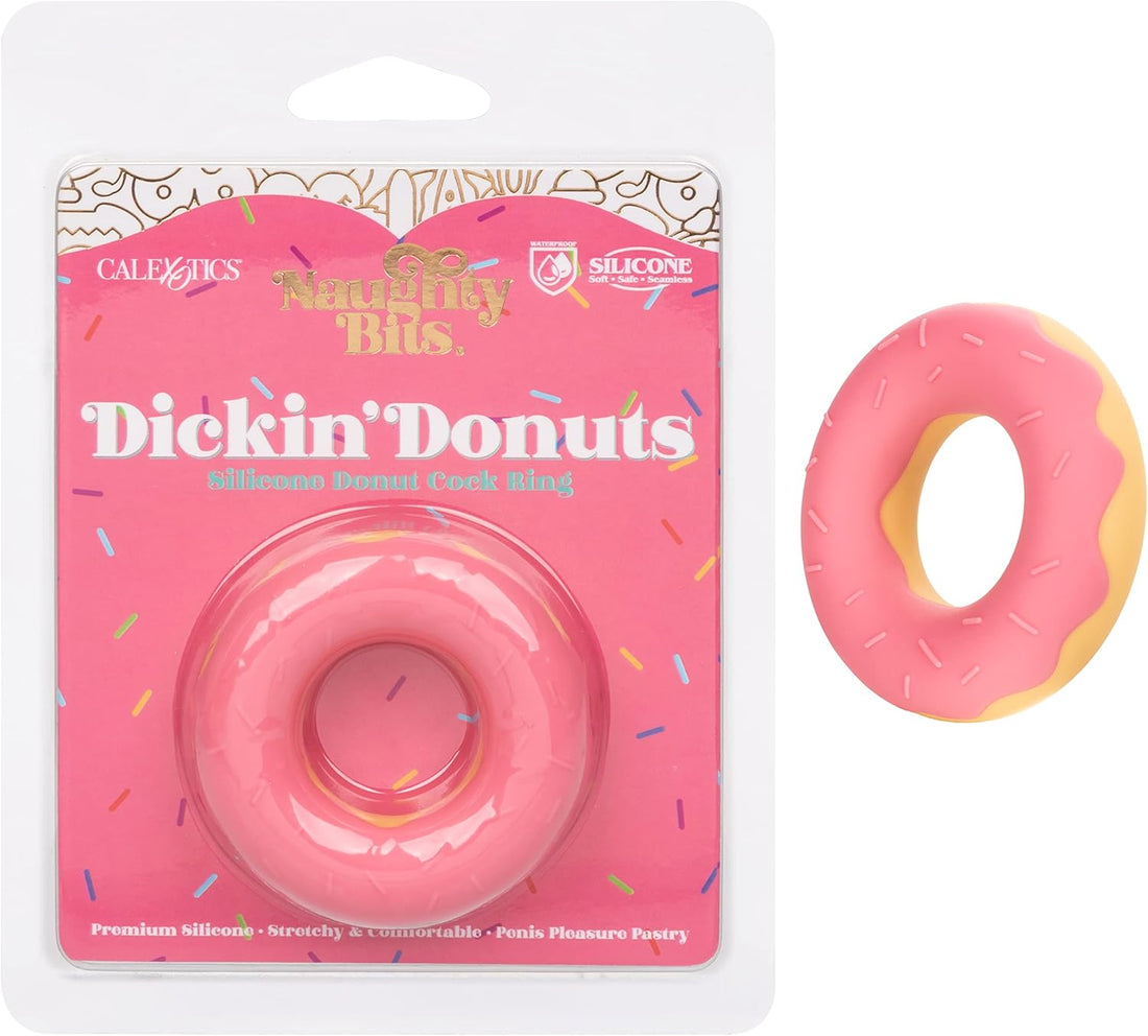 CalExotics Naughty Bits Dickin’ Donuts | Silicone Donut Cock Ring
