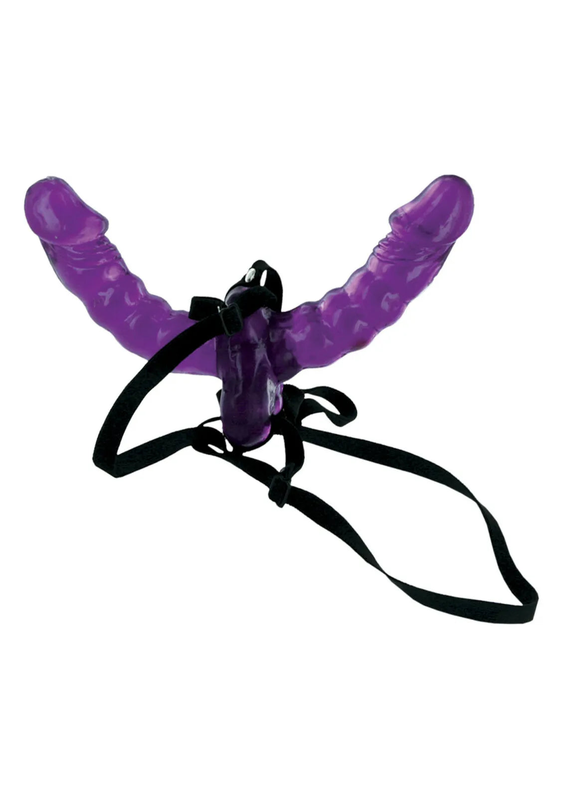 Fetish Fantasy Series | Double Delight Strap-on | Purple